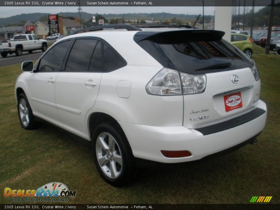 2005 Lexus RX 330 Crystal White / Ivory Photo #9