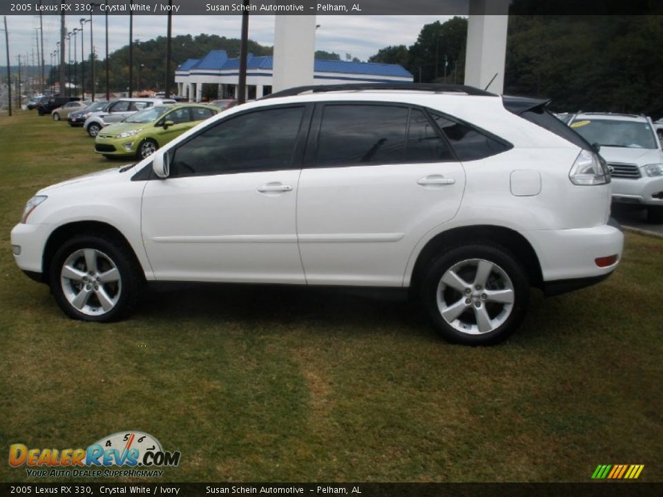 2005 Lexus RX 330 Crystal White / Ivory Photo #10