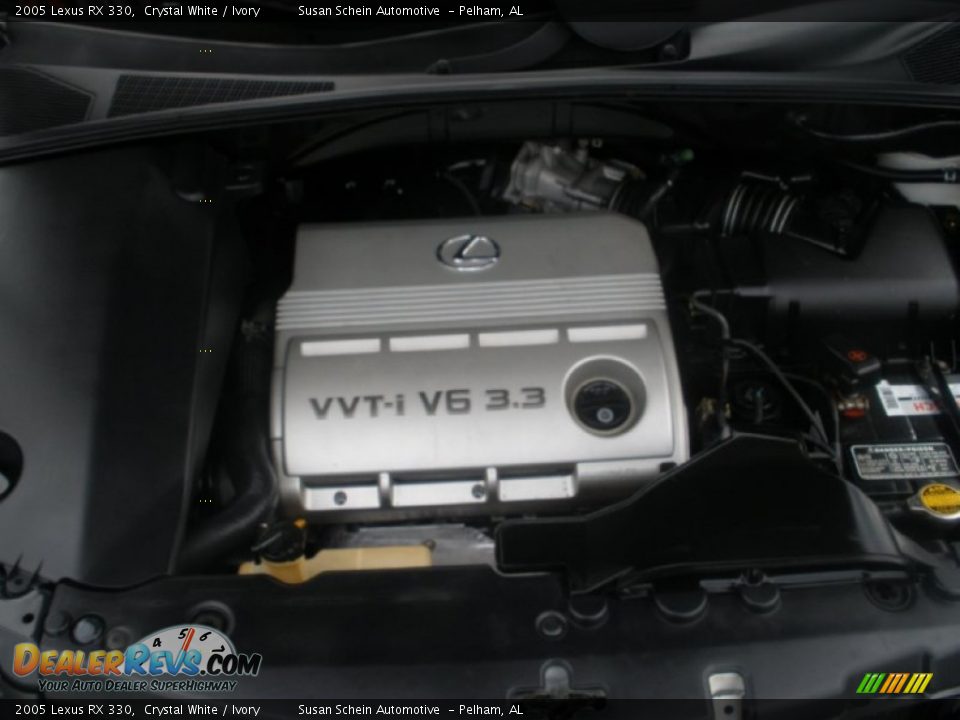 2005 Lexus RX 330 Crystal White / Ivory Photo #13