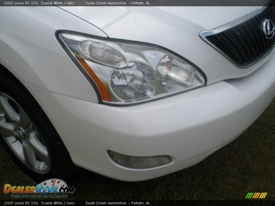 2005 Lexus RX 330 Crystal White / Ivory Photo #14