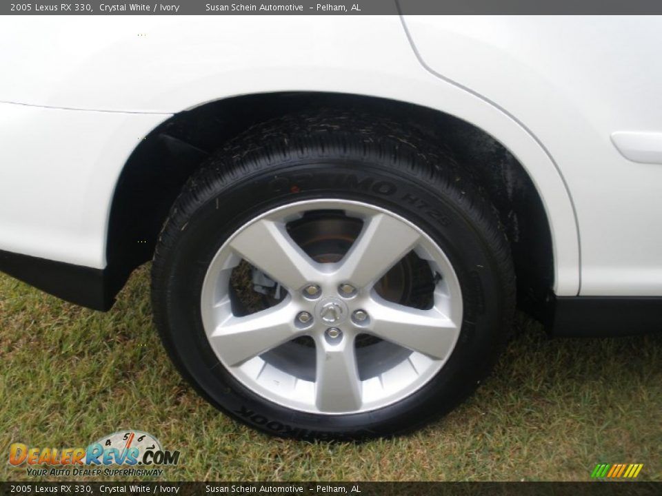 2005 Lexus RX 330 Crystal White / Ivory Photo #15