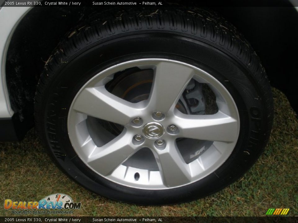 2005 Lexus RX 330 Crystal White / Ivory Photo #21
