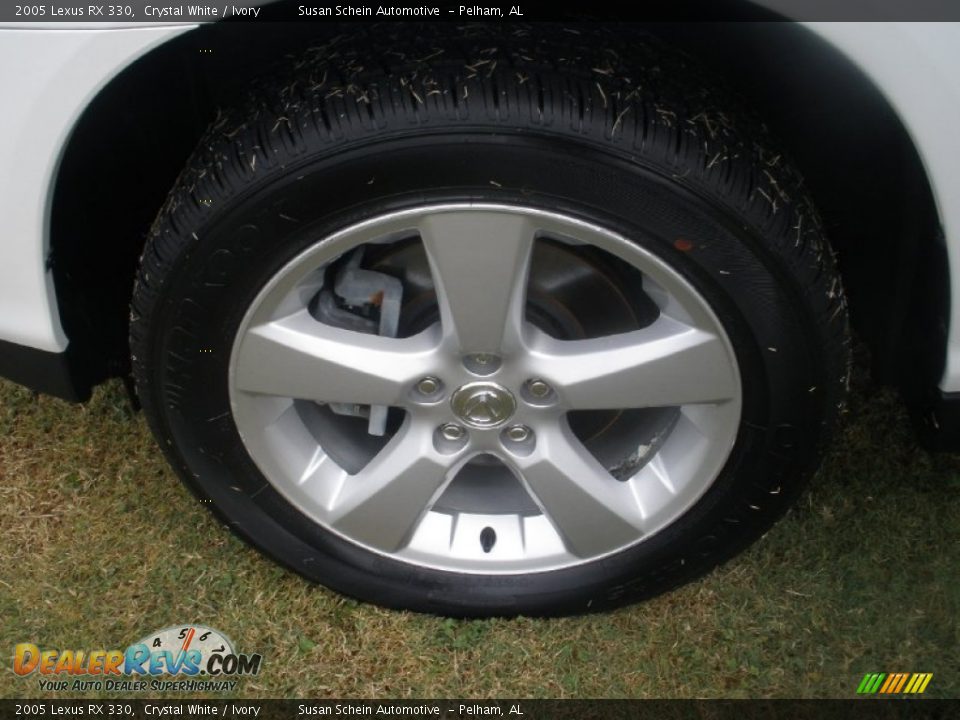 2005 Lexus RX 330 Crystal White / Ivory Photo #22