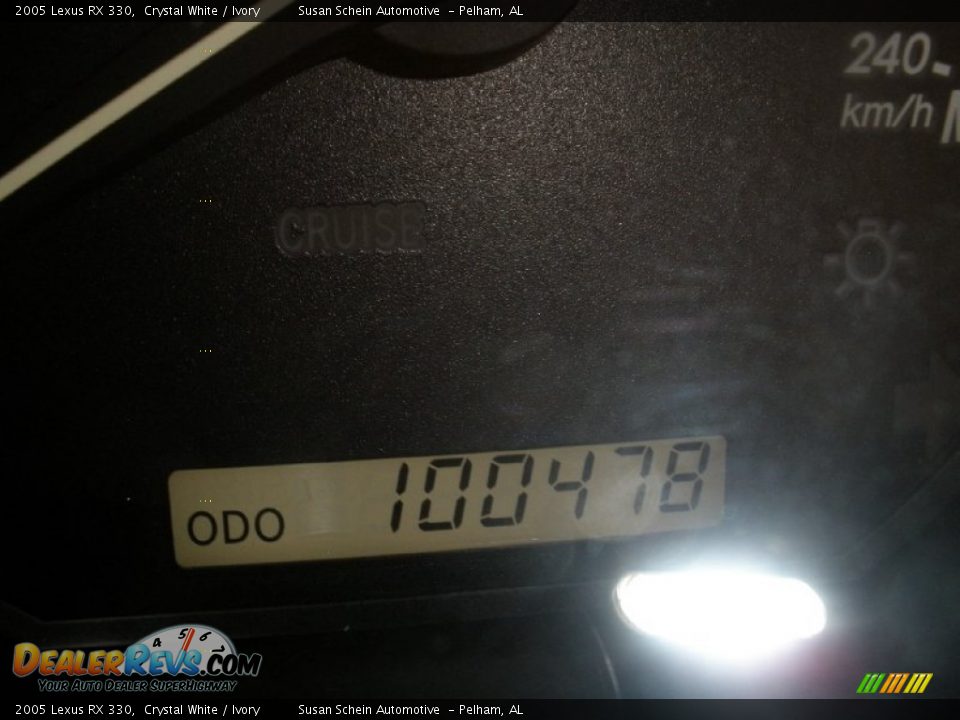 2005 Lexus RX 330 Crystal White / Ivory Photo #31