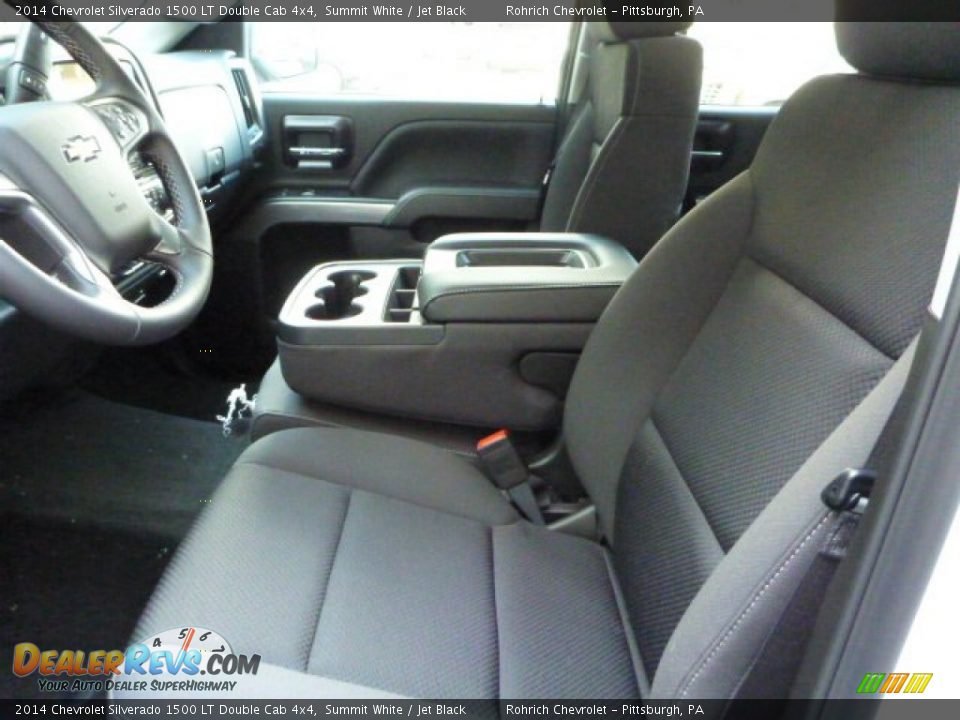 2014 Chevrolet Silverado 1500 LT Double Cab 4x4 Summit White / Jet Black Photo #11