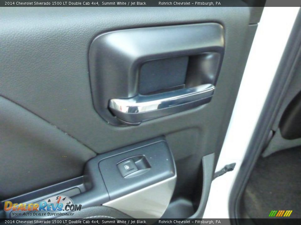 2014 Chevrolet Silverado 1500 LT Double Cab 4x4 Summit White / Jet Black Photo #14