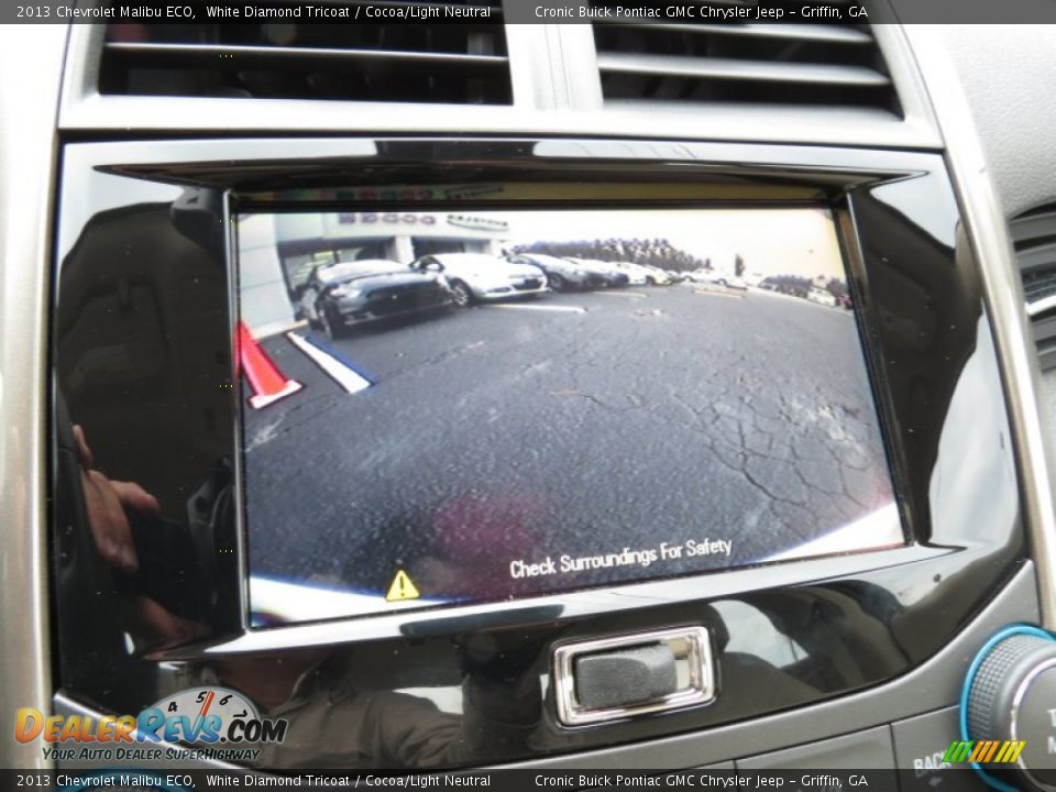 2013 Chevrolet Malibu ECO White Diamond Tricoat / Cocoa/Light Neutral Photo #21