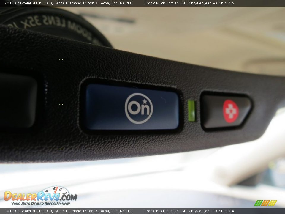 2013 Chevrolet Malibu ECO White Diamond Tricoat / Cocoa/Light Neutral Photo #25