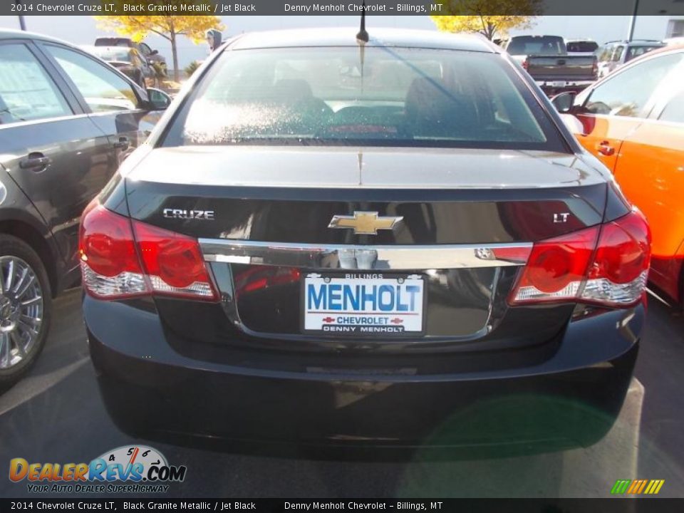2014 Chevrolet Cruze LT Black Granite Metallic / Jet Black Photo #3
