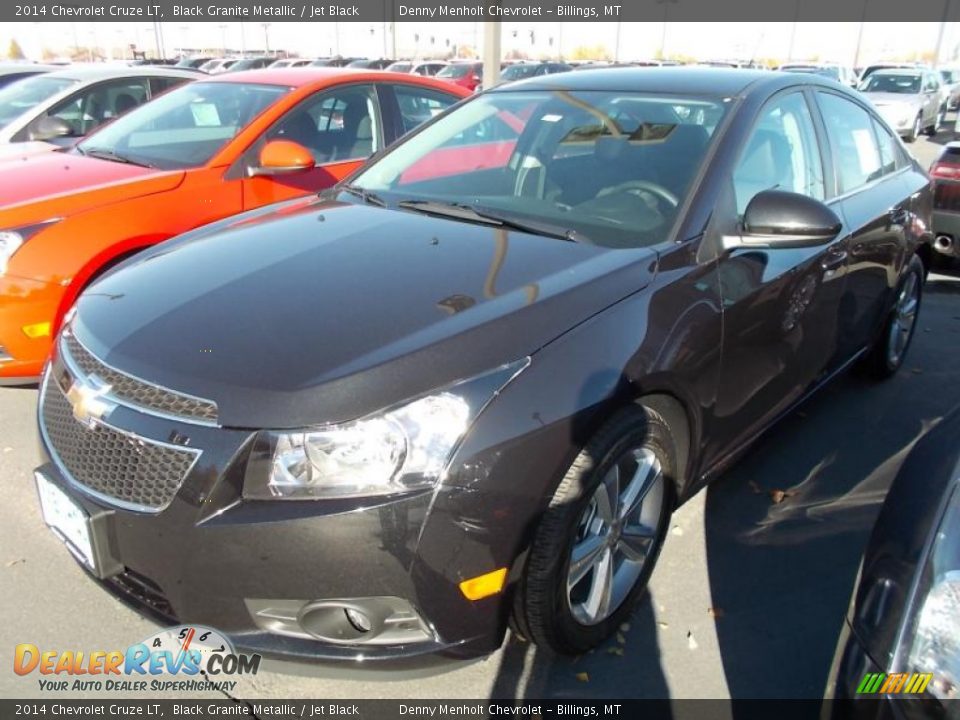 2014 Chevrolet Cruze LT Black Granite Metallic / Jet Black Photo #5