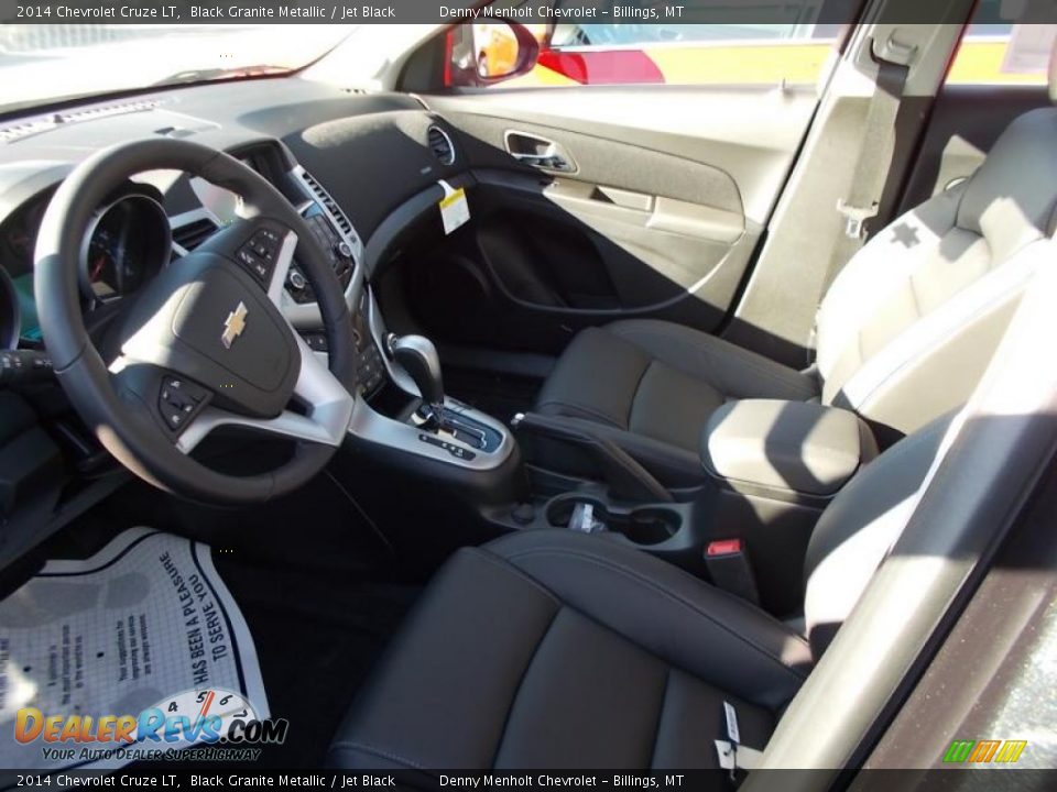 2014 Chevrolet Cruze LT Black Granite Metallic / Jet Black Photo #7