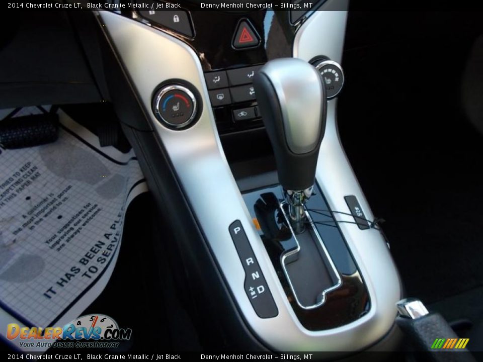 2014 Chevrolet Cruze LT Black Granite Metallic / Jet Black Photo #10