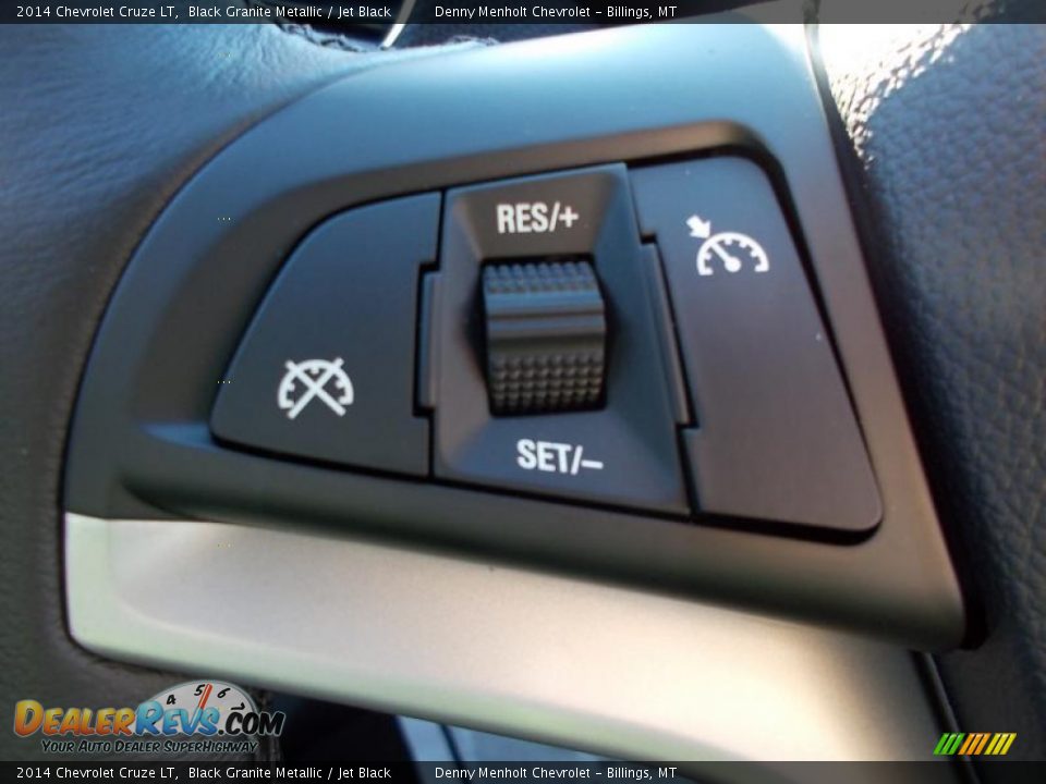 2014 Chevrolet Cruze LT Black Granite Metallic / Jet Black Photo #12