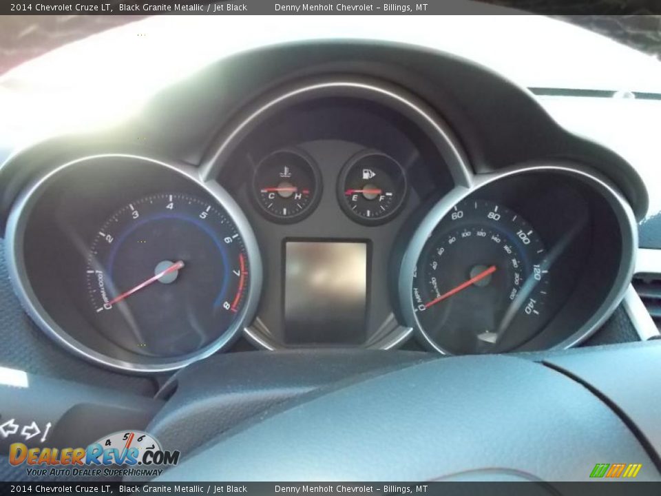 2014 Chevrolet Cruze LT Black Granite Metallic / Jet Black Photo #14