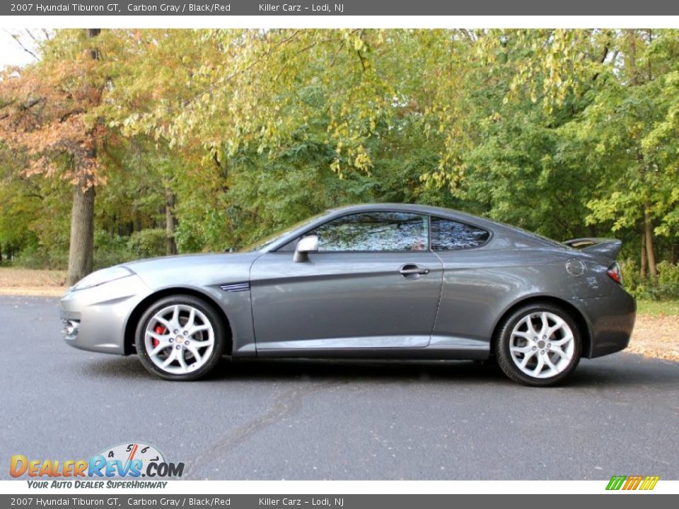 Carbon Gray 2007 Hyundai Tiburon GT Photo #4