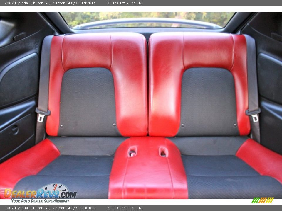 Rear Seat of 2007 Hyundai Tiburon GT Photo #8