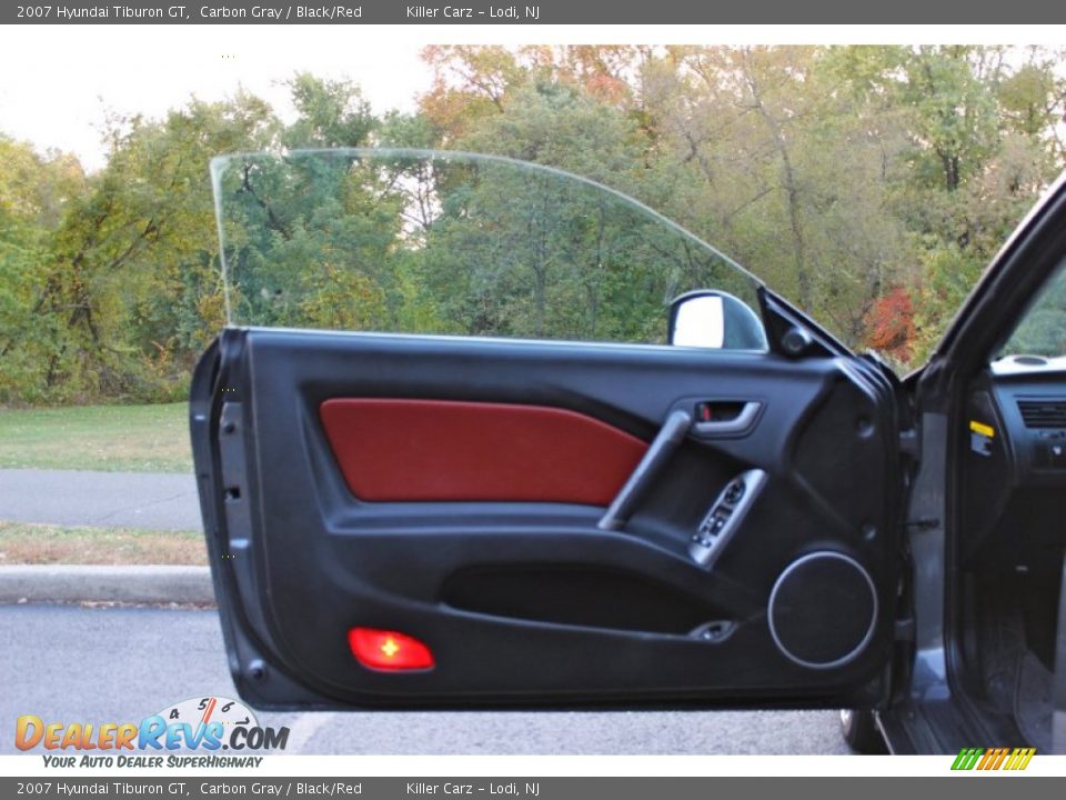 Door Panel of 2007 Hyundai Tiburon GT Photo #11