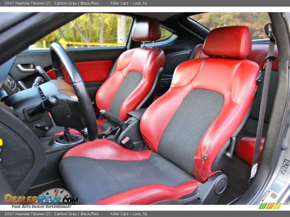 Front Seat of 2007 Hyundai Tiburon GT Photo #14