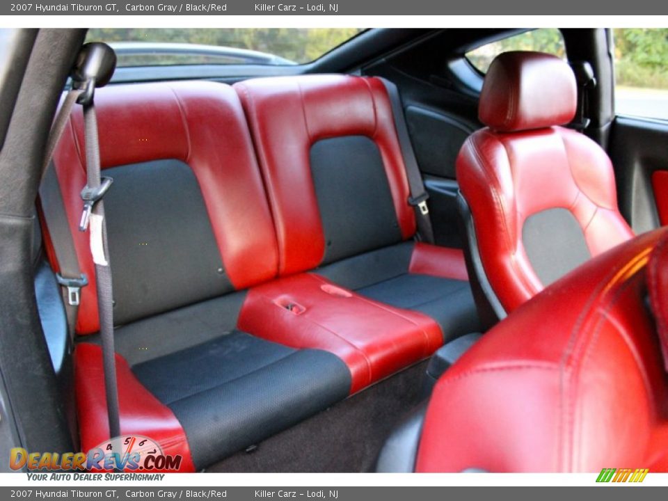 Rear Seat of 2007 Hyundai Tiburon GT Photo #28