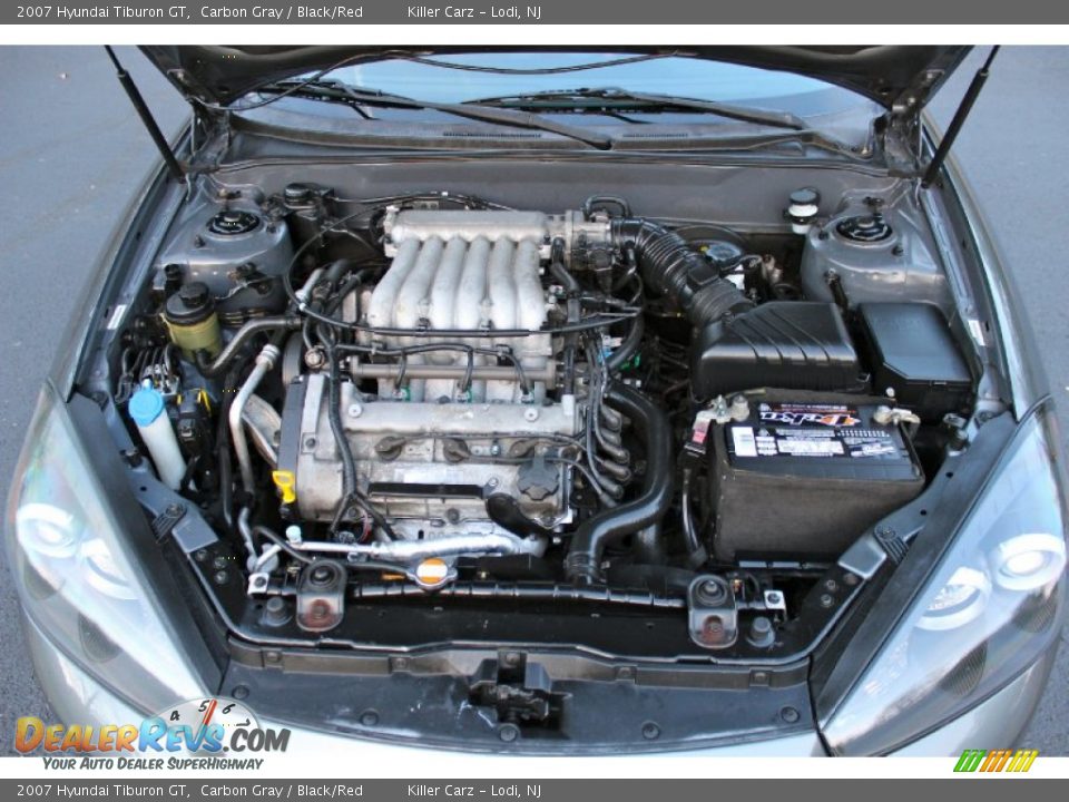 2007 Hyundai Tiburon GT 2.7 Liter DOHC 24 Valve V6 Engine Photo #31