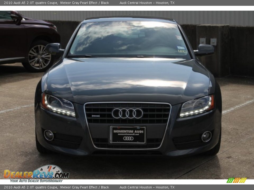2010 Audi A5 2.0T quattro Coupe Meteor Gray Pearl Effect / Black Photo #2