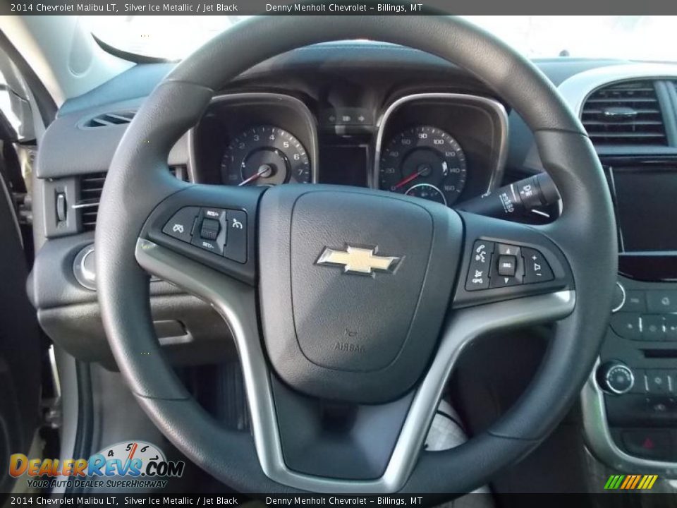 2014 Chevrolet Malibu LT Silver Ice Metallic / Jet Black Photo #15