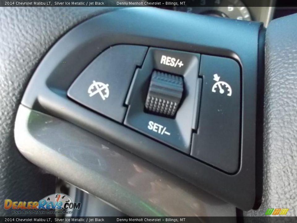 2014 Chevrolet Malibu LT Silver Ice Metallic / Jet Black Photo #16