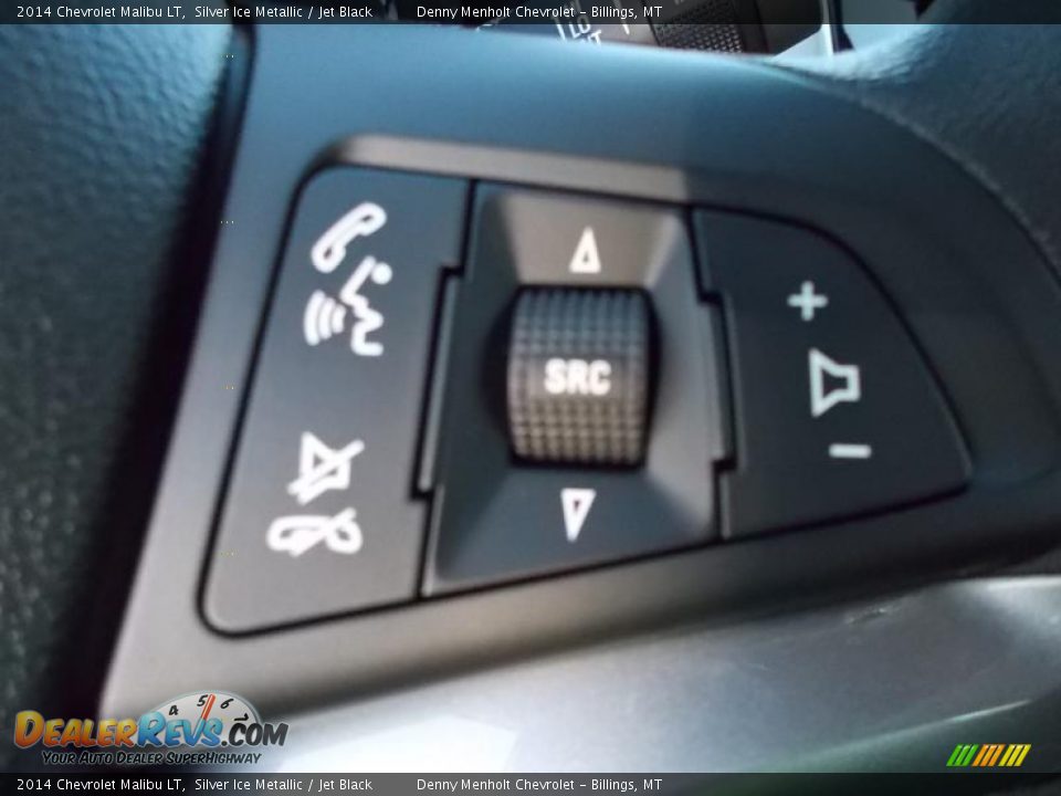 2014 Chevrolet Malibu LT Silver Ice Metallic / Jet Black Photo #17