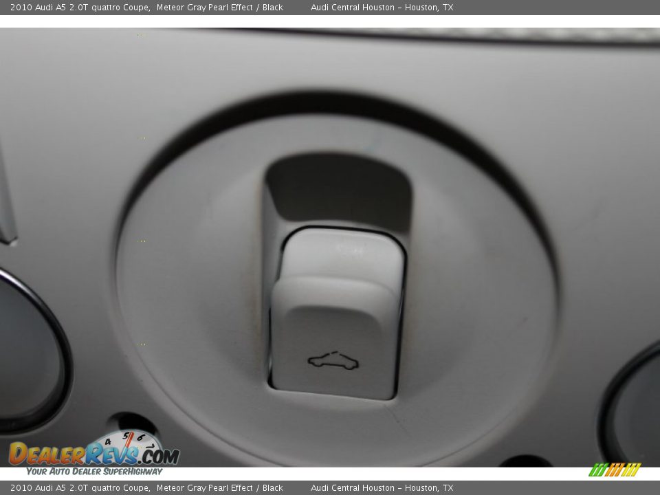 2010 Audi A5 2.0T quattro Coupe Meteor Gray Pearl Effect / Black Photo #14