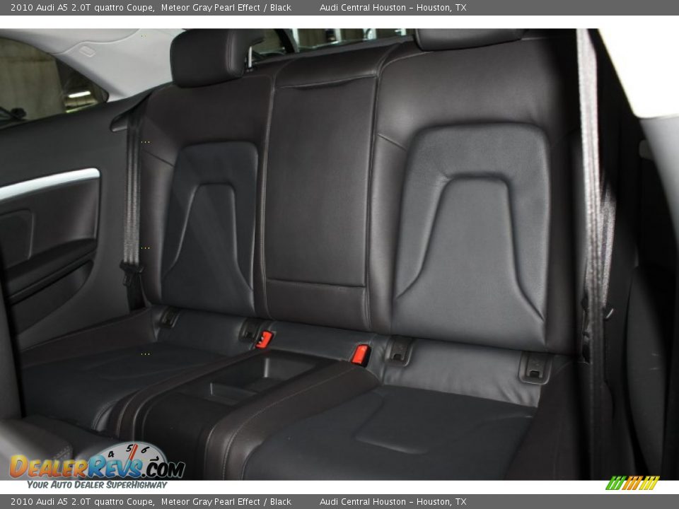 2010 Audi A5 2.0T quattro Coupe Meteor Gray Pearl Effect / Black Photo #24
