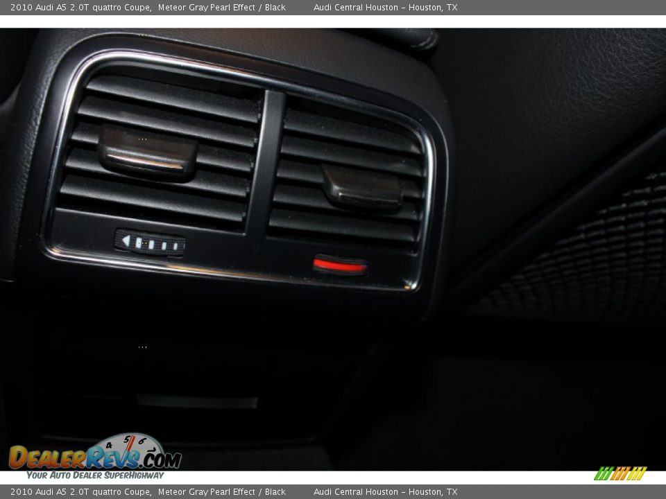 2010 Audi A5 2.0T quattro Coupe Meteor Gray Pearl Effect / Black Photo #25
