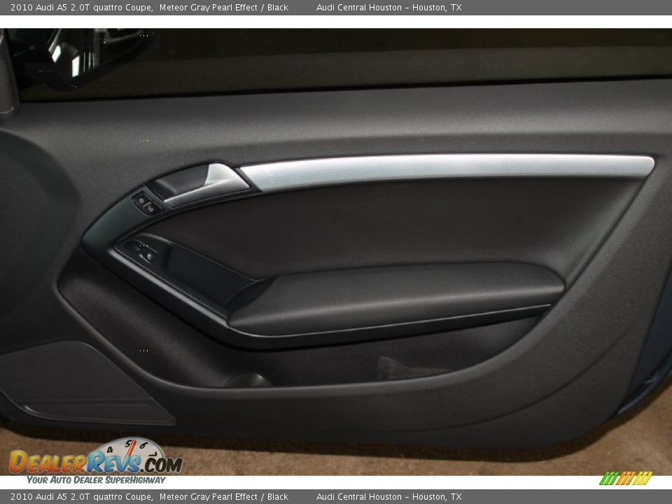 2010 Audi A5 2.0T quattro Coupe Meteor Gray Pearl Effect / Black Photo #27