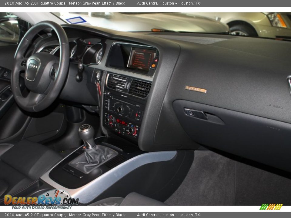 2010 Audi A5 2.0T quattro Coupe Meteor Gray Pearl Effect / Black Photo #29