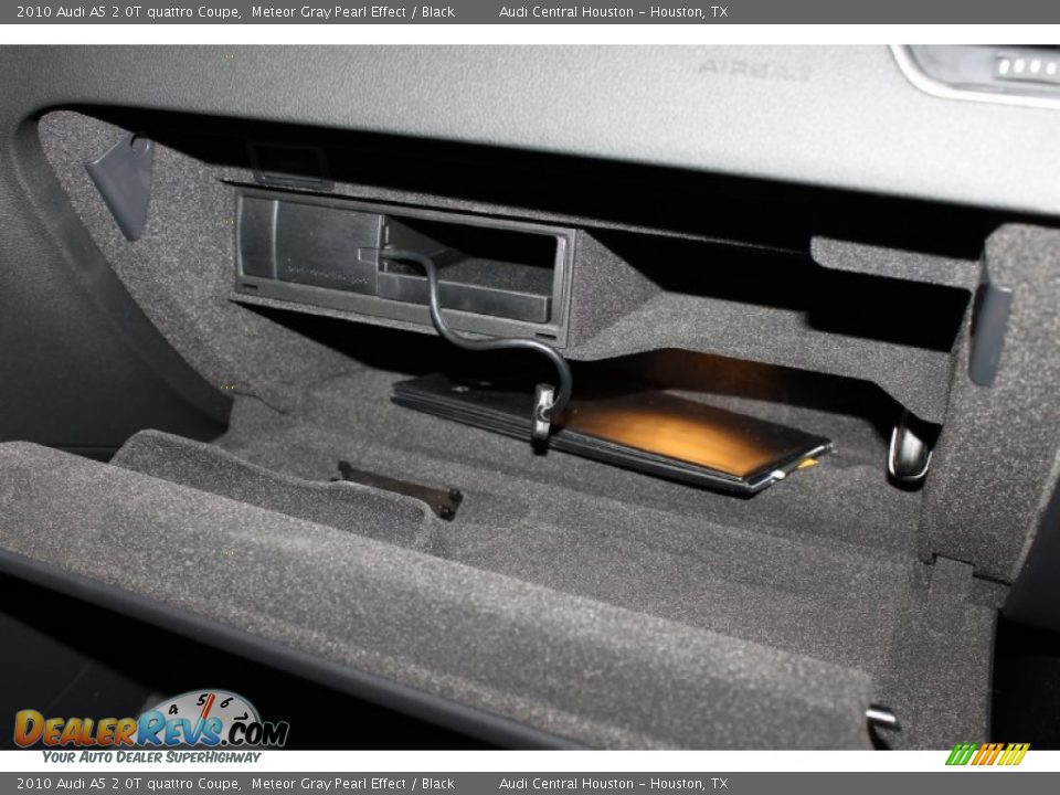 2010 Audi A5 2.0T quattro Coupe Meteor Gray Pearl Effect / Black Photo #30