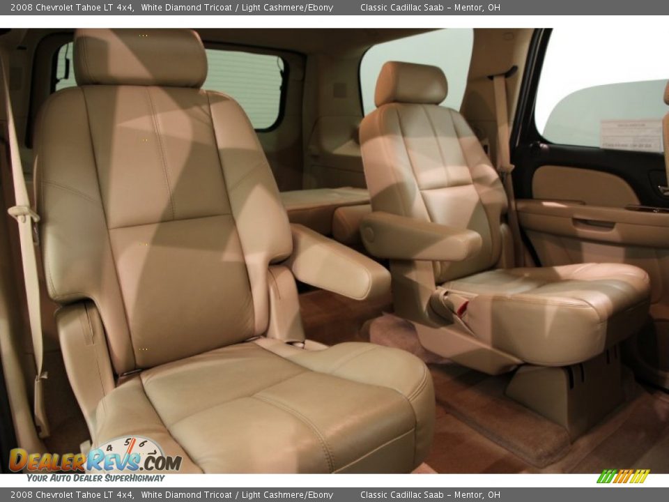 2008 Chevrolet Tahoe LT 4x4 White Diamond Tricoat / Light Cashmere/Ebony Photo #20