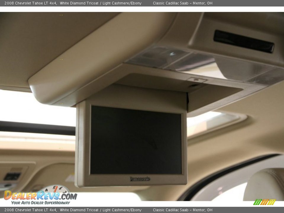 2008 Chevrolet Tahoe LT 4x4 White Diamond Tricoat / Light Cashmere/Ebony Photo #23