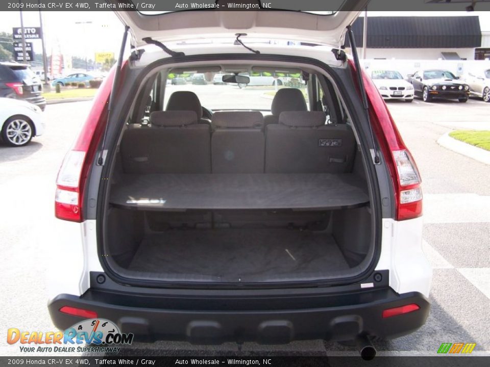 2009 Honda CR-V EX 4WD Taffeta White / Gray Photo #5