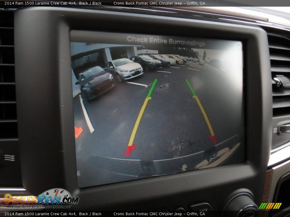2014 Ram 1500 Laramie Crew Cab 4x4 Black / Black Photo #19
