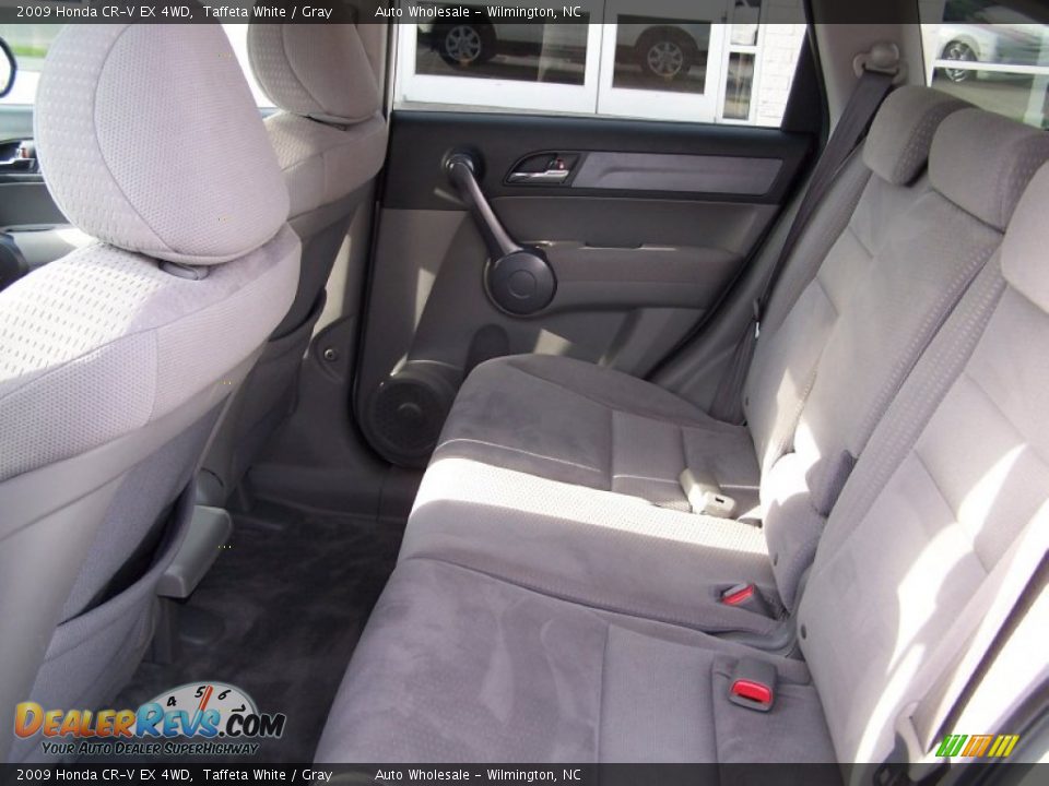 2009 Honda CR-V EX 4WD Taffeta White / Gray Photo #13