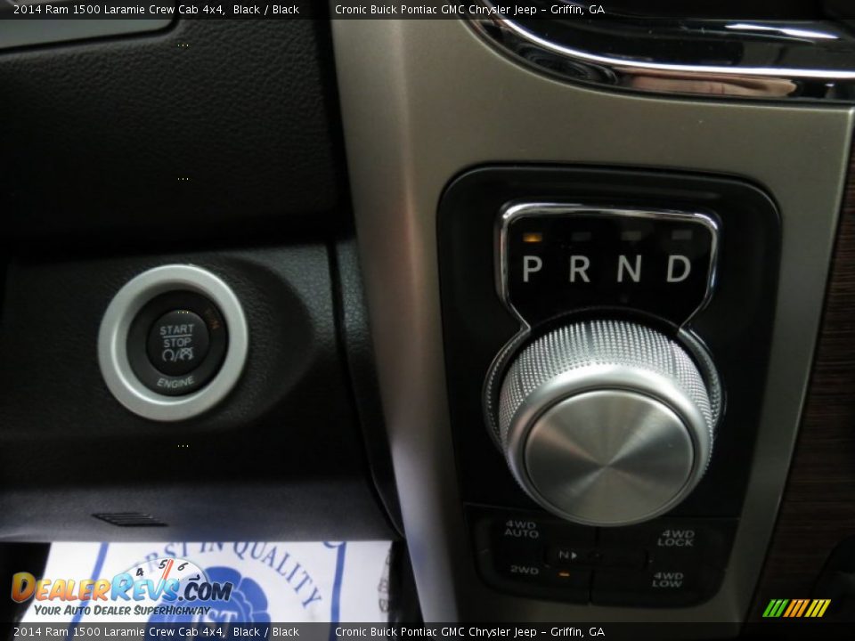 2014 Ram 1500 Laramie Crew Cab 4x4 Black / Black Photo #20