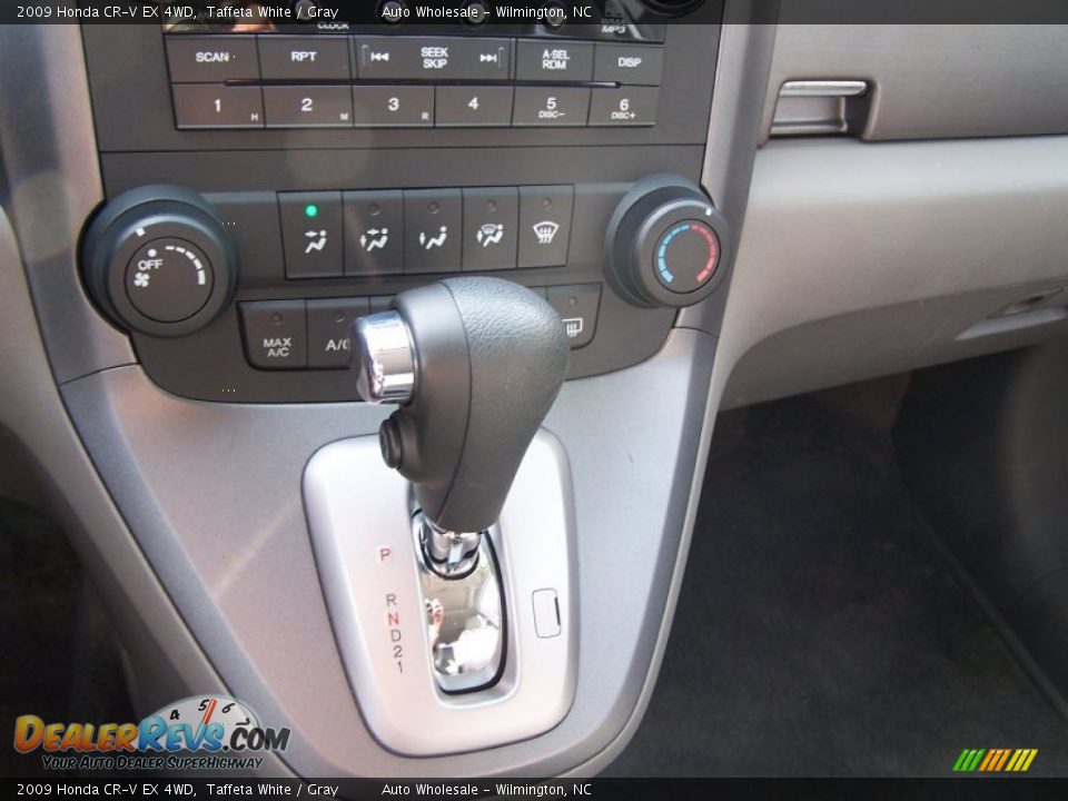 2009 Honda CR-V EX 4WD Taffeta White / Gray Photo #19