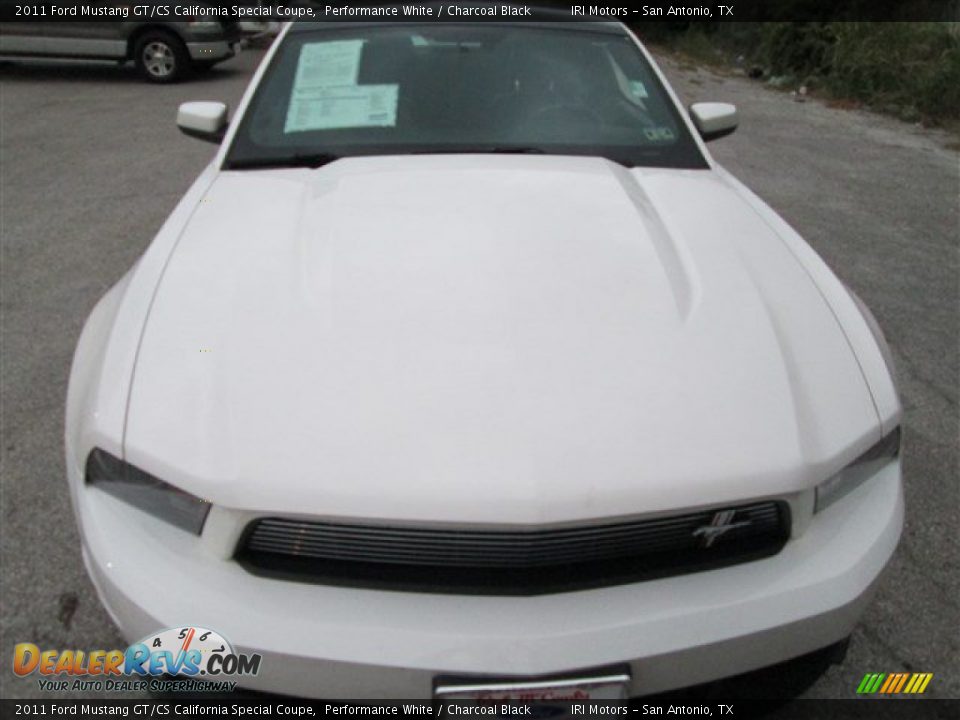 2011 Ford Mustang GT/CS California Special Coupe Performance White / Charcoal Black Photo #2