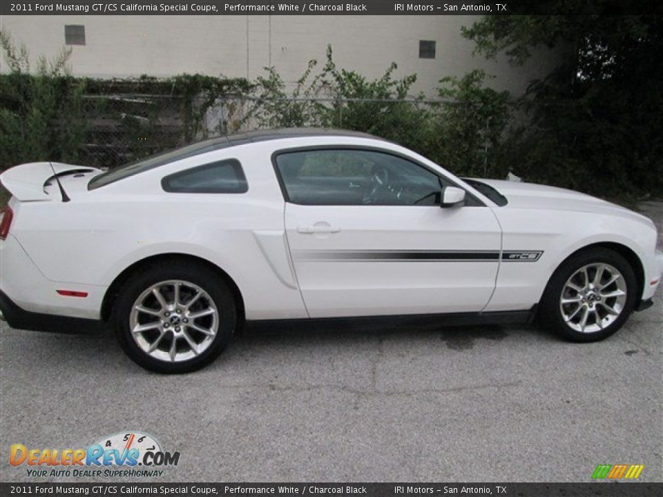 2011 Ford Mustang GT/CS California Special Coupe Performance White / Charcoal Black Photo #3
