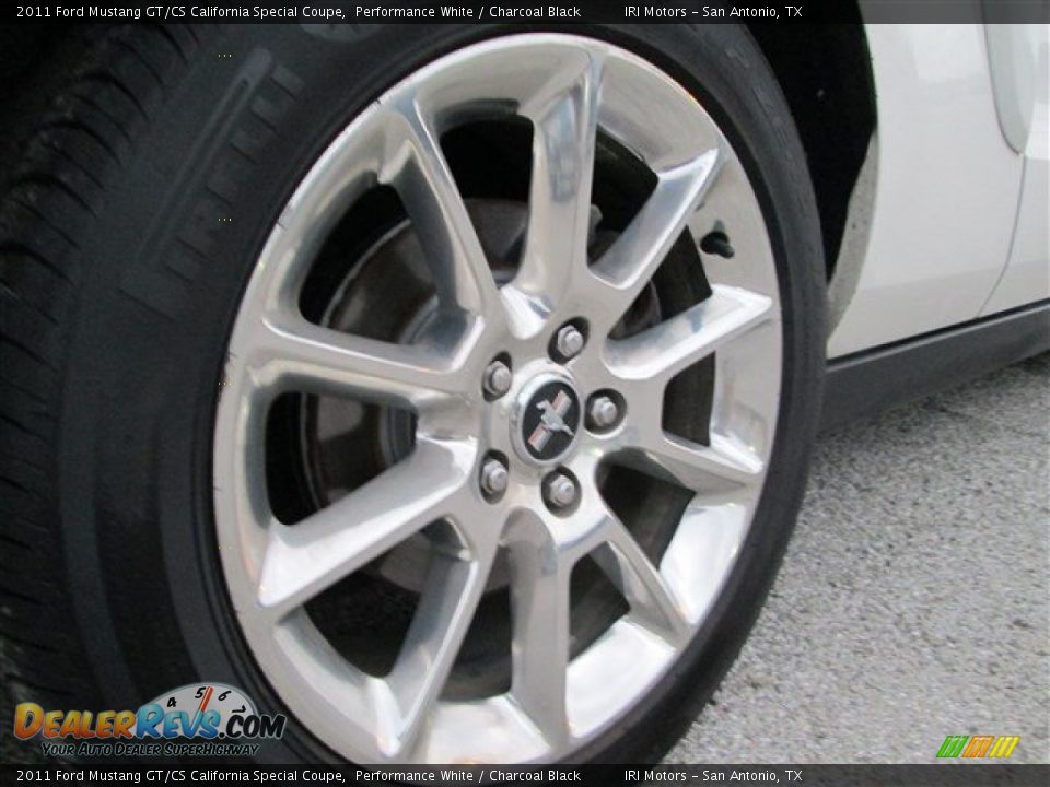 2011 Ford Mustang GT/CS California Special Coupe Performance White / Charcoal Black Photo #4