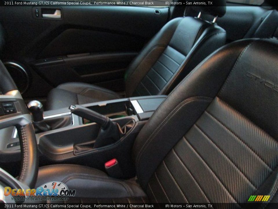 2011 Ford Mustang GT/CS California Special Coupe Performance White / Charcoal Black Photo #9