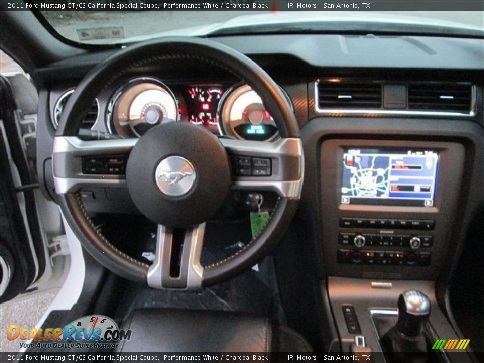 2011 Ford Mustang GT/CS California Special Coupe Performance White / Charcoal Black Photo #10