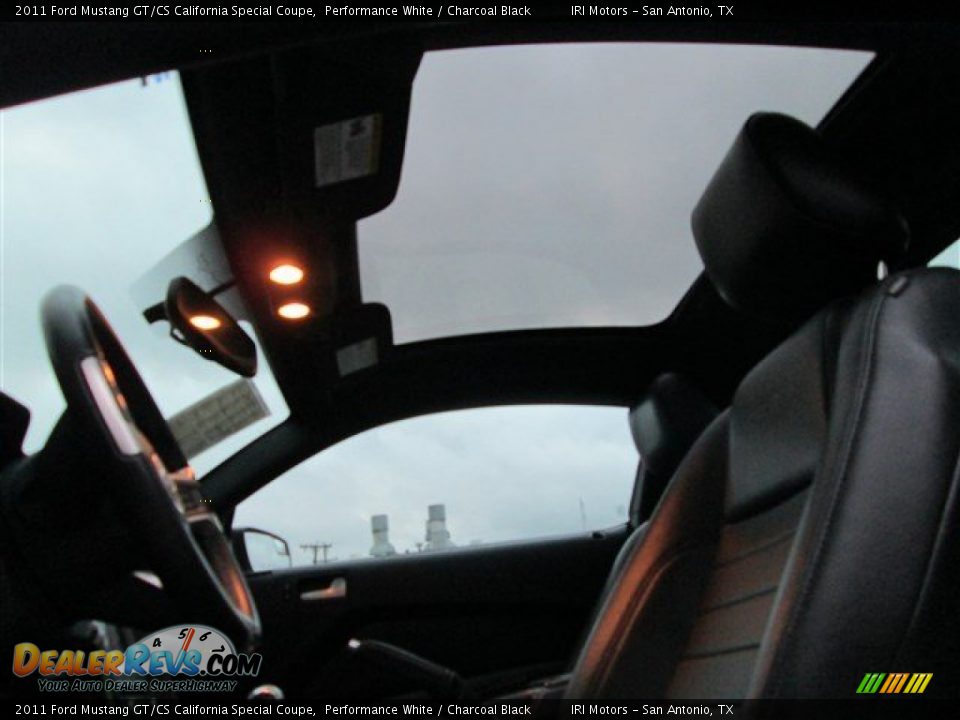 2011 Ford Mustang GT/CS California Special Coupe Performance White / Charcoal Black Photo #11