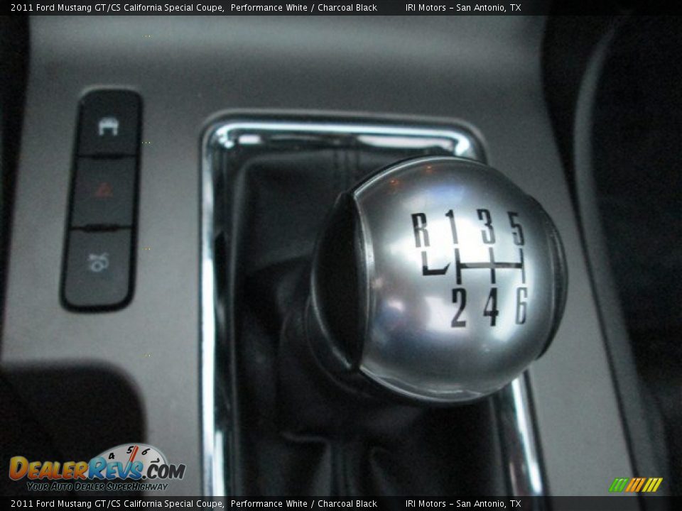 2011 Ford Mustang GT/CS California Special Coupe Performance White / Charcoal Black Photo #14