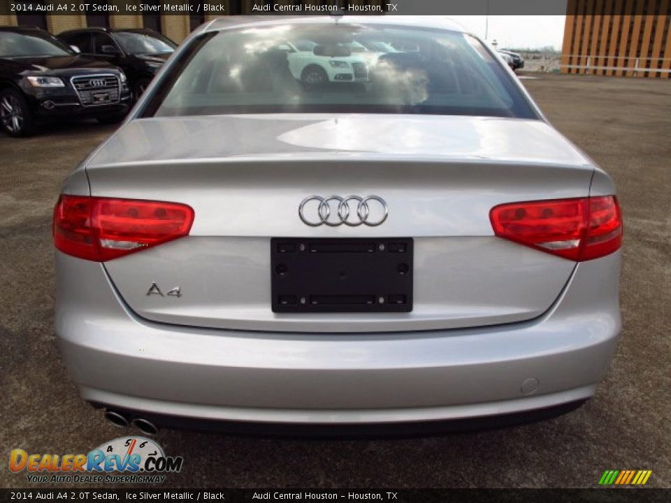 2014 Audi A4 2.0T Sedan Ice Silver Metallic / Black Photo #3