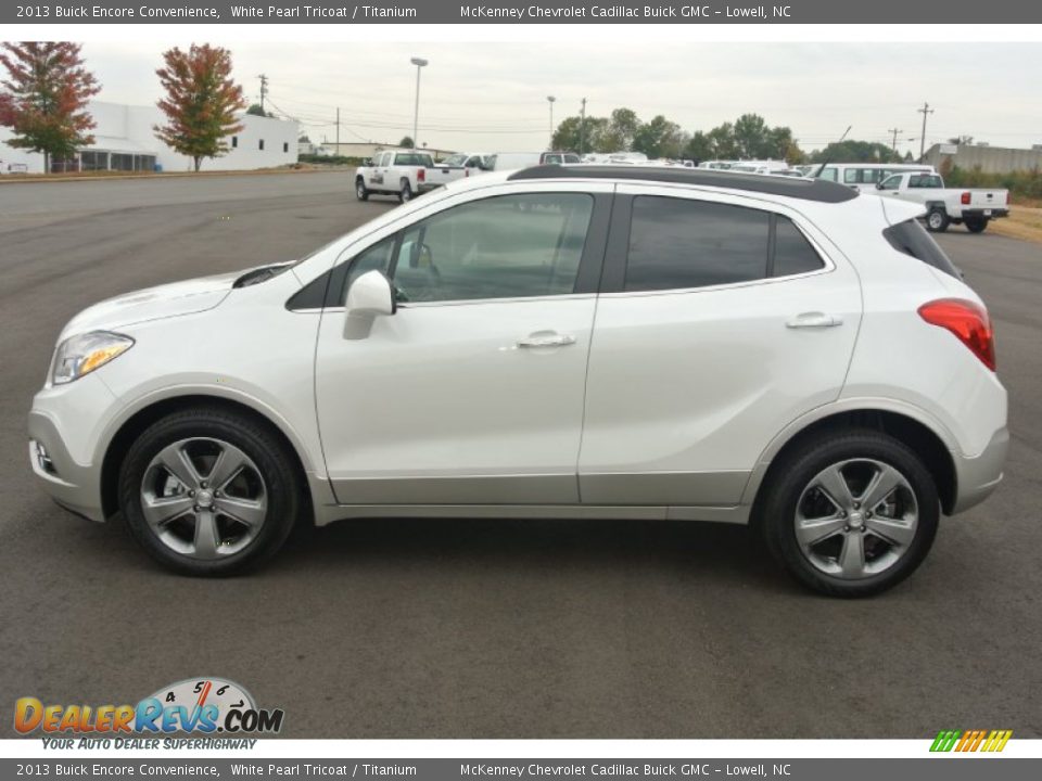 2013 Buick Encore Convenience White Pearl Tricoat / Titanium Photo #3